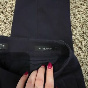 LOFT Navy Skinny Pants